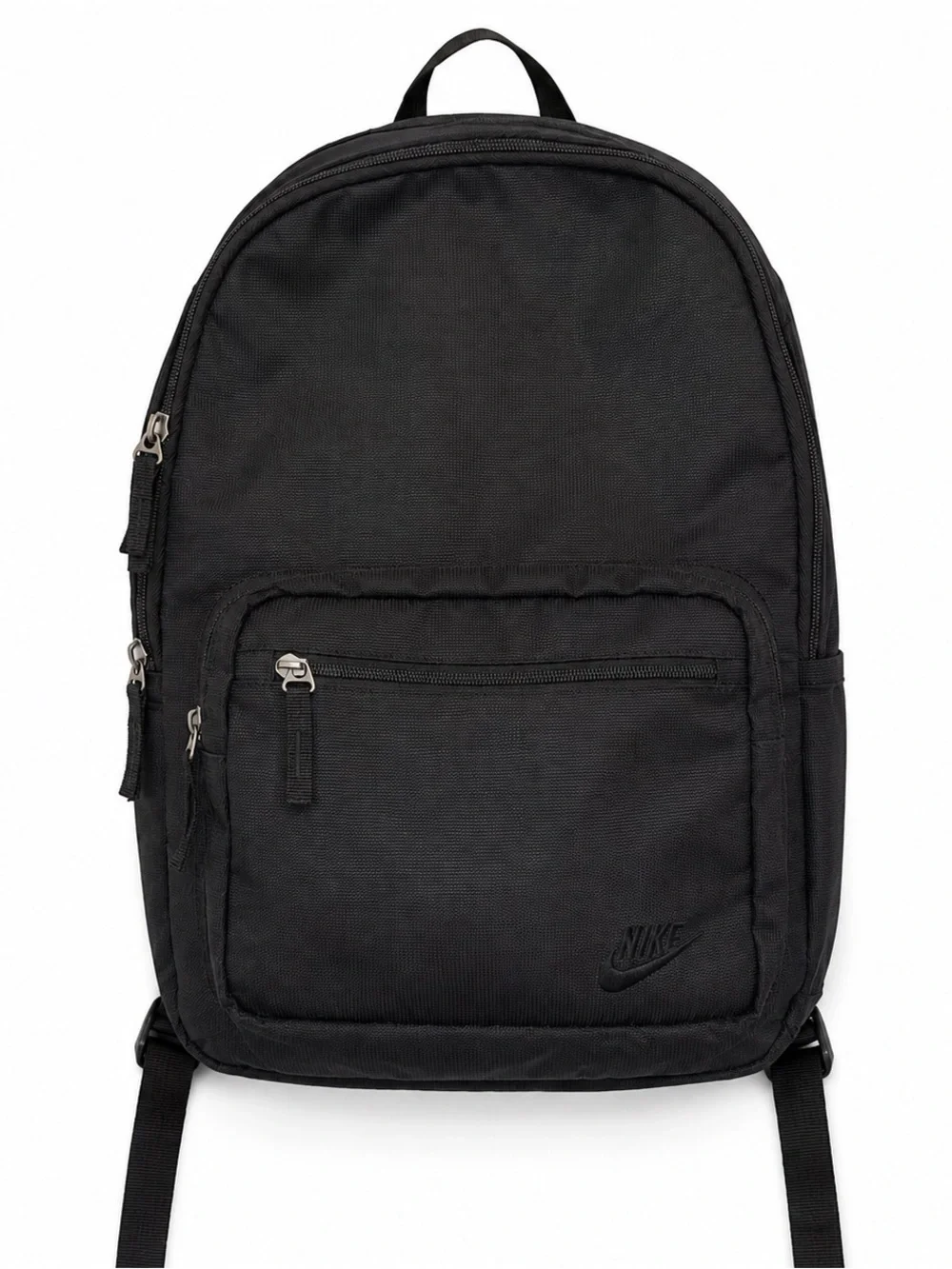Nike Black Backpack School Gym Travel Multiple Pockets